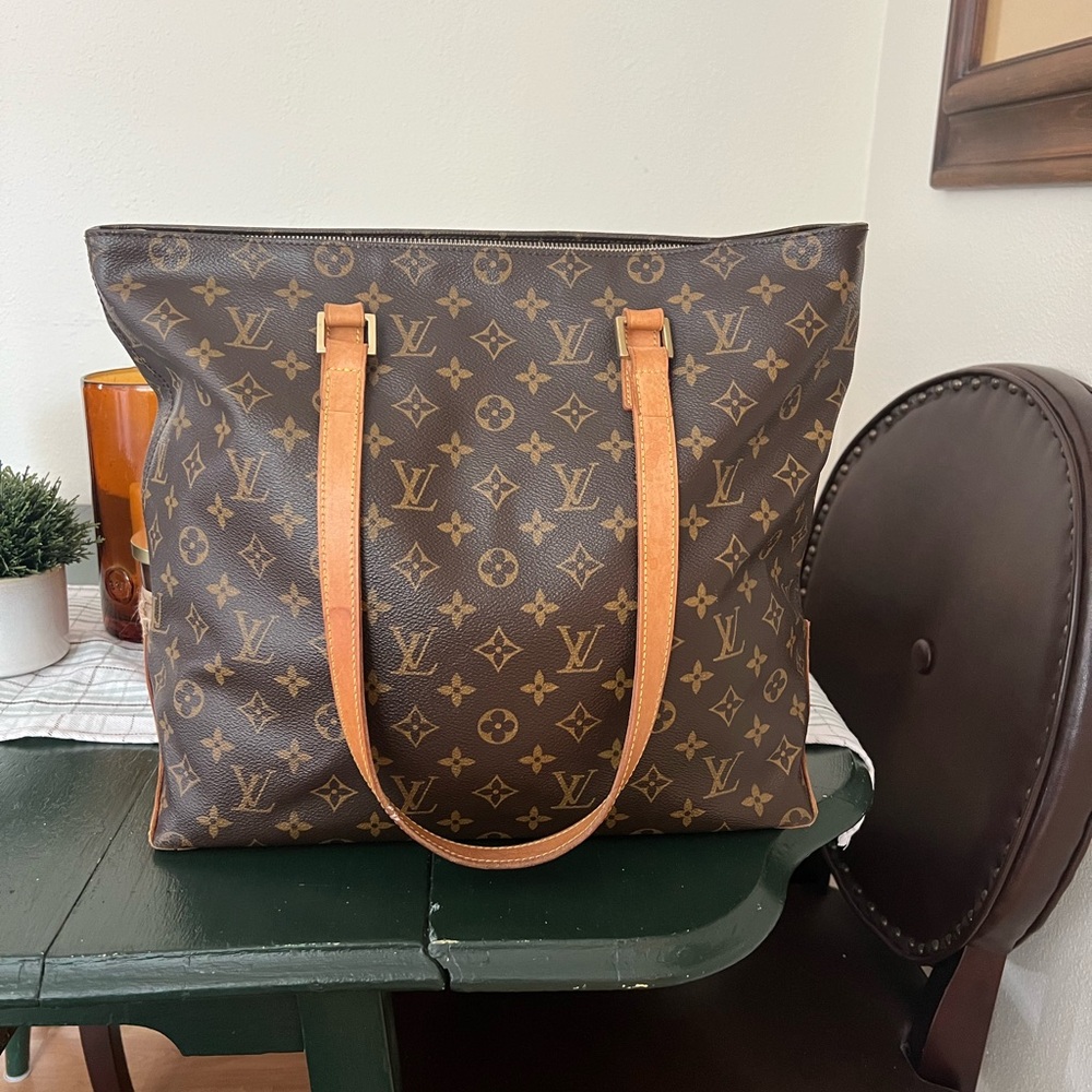 Vintage Louis Vuitton Cabas Piano Monogram Canvas Handbag